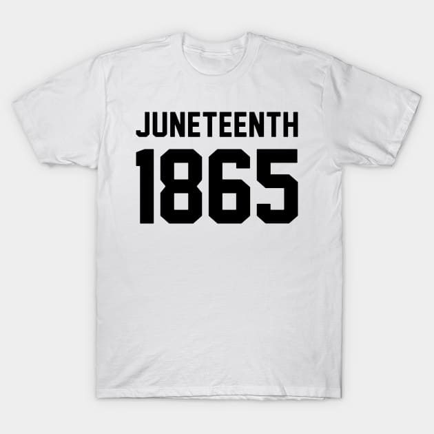 Juneteenth 1865 for Men Women Boys Youth T-Shirt by alyssacutter937@gmail.com